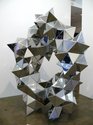 Gregor Kregar, Model for Twisting the Void 2, 2009-10. stainless steel, 2500 x 2000 x 1500 mm.