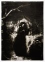 Jason Greig, Omega's Way, monoprint imp, 750 x 550mm