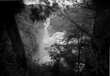 Joyce Campbell, Given The Waterfall, gelatin siver fibre-based print.