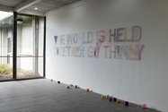 Elliot Collins, Held Together, 2011, Te Tuhi Drawing Wall