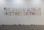 Elliot Collins, Held Together, 2011, Te Tuhi Drawing Wall