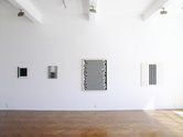 Gordon Walters, l-r: Untitled, undated; Overlap,c. 1959-1961/1969-1973; Black on White, 1965; Untitled, 1978.