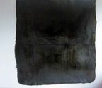 Marie Le Lievre, Boxed (Lamp Black) 2011, oil on canvas, 1860 x 1620 mm