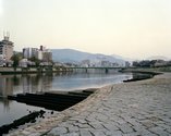 Fiona Amundsen, Looking Towards Sorazaya bridge, Hiroshima, 06/04/2010, 6.08 (outlines)