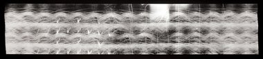 Darren Glass, 8 March 2010-2011 Hefty Roller 12.45 -12.50 pm., contact print onto selenium and gold toned silver gelatin paper