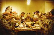 Zhang Xianyong, Last Supper, Workers, photograph, 2006, 590mm x 890mm