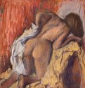 Edgar Degas, Woman Drying Herself, 1890-5, pastel on paper. Scottish National Gallery © Trustees of the National Galleries of Scotland  