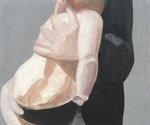 Patrick Hartigan, Madonna & Child, 2011, oil on canvas, 256 x 312mm 