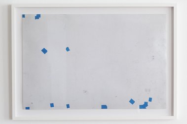 Richard Maloy, Workings (with blue), 2012, colour photograph