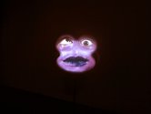 Tony Oursler, Sang, 2008, video projection on polystyrene form