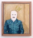 David Cauchi, The Psychiatrist, 2012, acrylic and ink on canvas, 35 x 30 cm