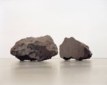 Guillermo Faivovich and Nicolás Goldberg,  El Chaco meteorite, 2010 at Portikus Frankfurt