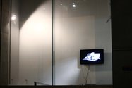 Zhoe Granger, Asymmetrical Mall Cut, video installation at FrontBox. Image courtesy of the artist.
