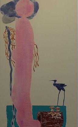 Denys Watkins, Colletus, 2011, acrylic on linen, 150 x 90 cm