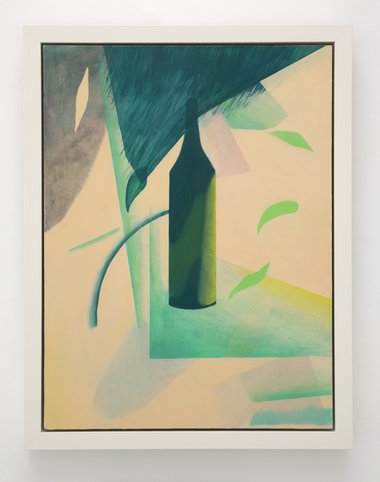 Saskia Leek, Peace Leaves 5, 2013, oil on board, 52 x 40.5 cm