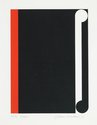 Gordon Walters, Kahu, 1977, screen print, ink, paper, 378 x 285 mm, Purchased 1978 with Harold Beauchamp Collection funds