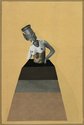 Hannah Höch, Untitled, from the series: From an Ethnographic Museum) 1929 photomontage with collage 49 x 32.5 cm Federal Republic of Germany - Collection of Contemporary Art Image: bpk / Kupferstichkabinett, SMB / Jörg P. Anders