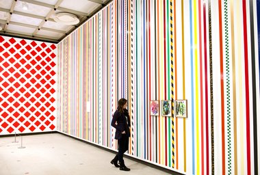 Martin Creed, What's the Point of it? as installed at the Hayward. Photo: Linda Nylind