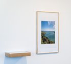 Paul Johns, Simpson’s Look-out, on north-west side of Peraki Cove (two parts), 2014. On the right is Simpson’s Look-out, on north-west side of Peraki Cove. 17 September 2014, inkjet on archival paper. Photo: John Collie