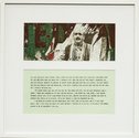 Rana Dasgupta, Vox in Camera 5, 2001 - 2013, digital photography on archival paper, found text, 450 x 450 mm framed,  edition of 5
