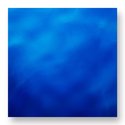 Elizabeth Thomson, Numinous Transitive Blue V, 2014, cast vinyl film, lacquer, contoured wooden panel. 1120 x 1120 x 50 mm