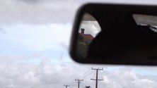 Ziggy Lever, Driving down Scott Road looking for weeds (2015). Video. 4 minutes 53 seconds