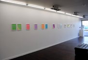 Installation of Natalia Saegusa's A Line Has Two Lines at Chambers@241