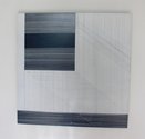 Diane Scott, Back Line, 2015, enamel and aluminium, 400 x 400 mm