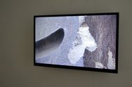 Deanna Dowling, In search of gold, the stone was there all along (2015), video. Photo: Blue Oyster Gallery