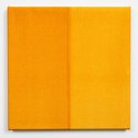 Simon Morris, Half Yellow, 2015, acrylic on canvas, 2015, 400 x 400 mm. Photo. Sam Hartnett