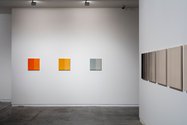 Simon Morris, Colour Order, as installed downstairs at Two Rooms. Photo: Sam Hartnett.