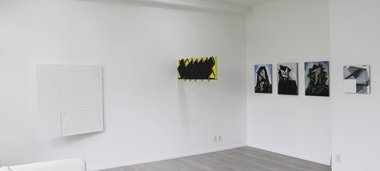 Installation of No Remedy, But More at Antoinette Godkin