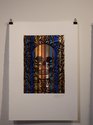 Mark Curtis, Untitled, 2015, seven giclée lino cut prints as installed at the Wallace Gallery, Morrinsville. Courtesy of the Wallace Trust
