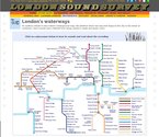 London Sound Survey Waterways Soundmap
