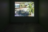Mika Rottenberg, Time and a Half, 2003, video installation. Courtesy of Lynette Antoni. Photo: Sam Hartnett