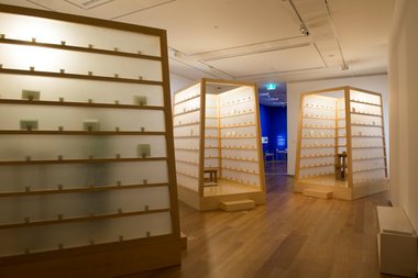 Lee Mingwei, Letter Writing Project, 1998/2016, as installed at Auckland Art Gallery Toi o Tamaki