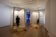 Lee Mingwei, Letter Writing Project, 1998/2016, as installed at Auckland Art Gallery Toi o Tamaki