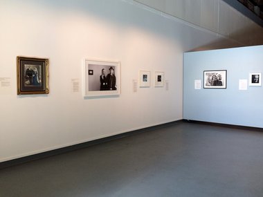 Capture / photographs from the Collection, as installed at New Zealand Portrait Gallery in Shed 11.