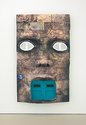 Pentti Monkkonen, 5 Michael Jackson Blvd, 2015, acrylic on fibreglass, spray paint, wood, enamel, steel, resin, 1800 x 1200 x 250 mm