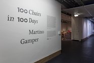 Martino Gamper: 100 Chairs in 100 Days at City Gallery Wellington, 2017. Photo: Shaun Waugh