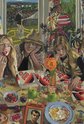 Jacqueline Fahey, Georgie Pies for Lunch, 1977, oil on board, 830 x 562 mm, Collection of Philippa Howden-Chapman and Ralph Chapman, Wellington