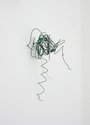 Peter Robinson, Squiggle, 2018, electrical wiring, 330 x 340 x 180 mm
