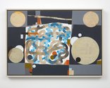Denys Watkins, Sky Lark, 2018, acrylic on canvas, 550 x 800 mm