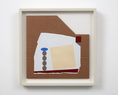 Denys Watkins, Satellite of Love, 2018, acrylic on cardboard, 210 x 320 mm