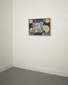 Denys Watkins, Sky Lark, 2018, acrylic on canvas, 550 x 800 mm