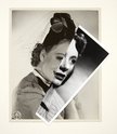 John Stezaker, She (Film Portrait Collage) XXXVIII, 2018, collage, 31.1 x 27 cm, courtesy of The Approach, London