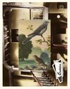 John Stezaker, Aviary III, 2018, collage, 28.8 x 22.5 cm, courtesy of The Approach, London