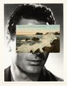 John Stezaker, mask (Film Portrait Collage) CCXXV, 2018, collage, 25.8 x 20.3 cm, courtesy of The Approach, London