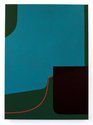 Matthew Browne, Ellipsism, 2018, vinyl tempera and oil on linen, 750 x 550 mm.