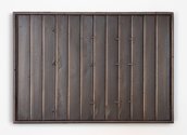 Dan Arps, Composition with blind (brown bronze), 2019, bronze, brown patina, 245 x 345 mm